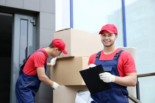 Local commercial removals vehicle serving businesses in Haringey