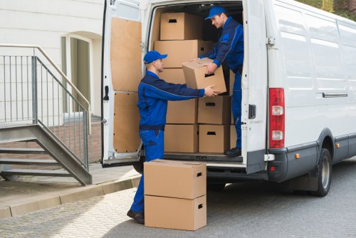 Packing and checklist preparation for a Haringey business move