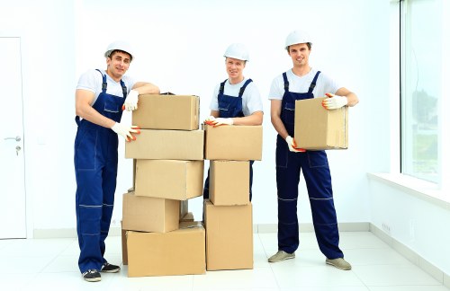 Local removal crew loading furniture for a move in Haringey