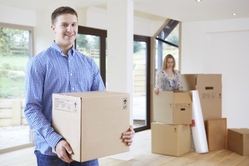 Moving van prepared for a flat or house move in Haringey