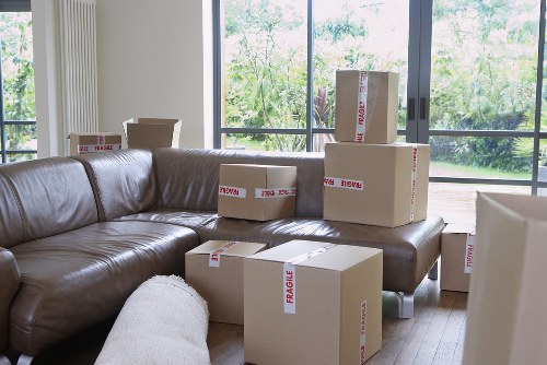 Removal van ready for a flat or house move in Haringey